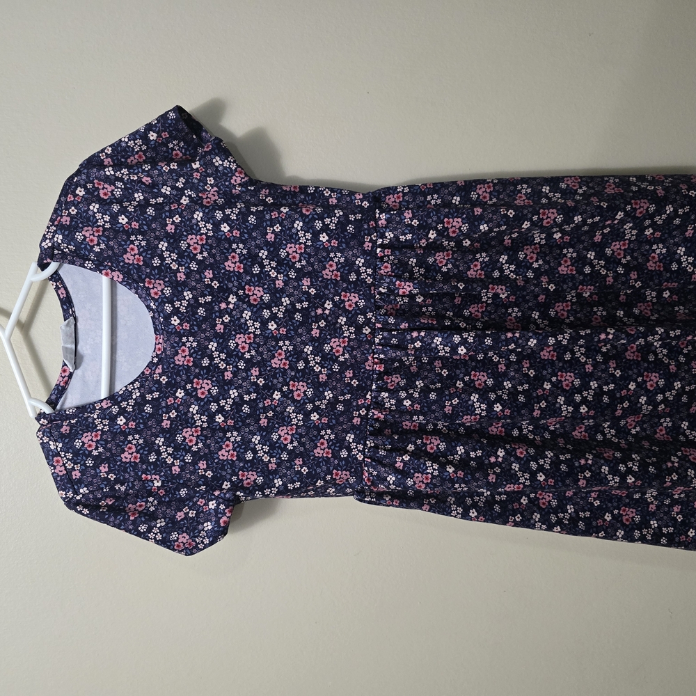 Floral Navy Dress